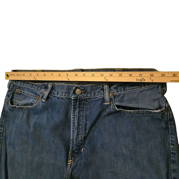 VTG Polo Ralph Lauren Jeans 38/34 Cotton Preppy Straight Work School - Picture 5 of 7